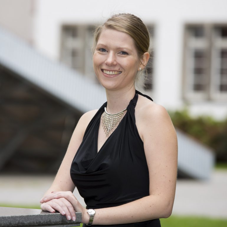 Juliane Dannberg beim KlarText - Preis für Wissenschaftskommunikation 2017