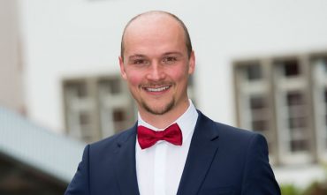 Christian Mathis beim KlarText - Preis für Wissenschaftskommunikation 2017